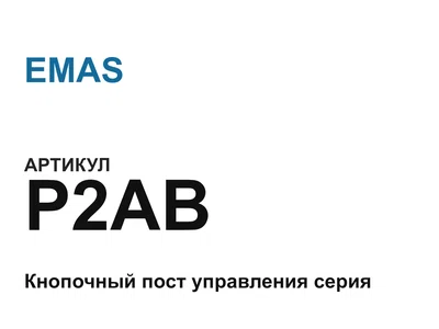 P2AB EMAS