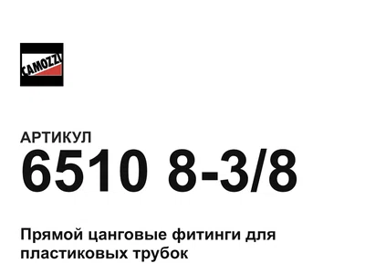 6510838 Camozzi