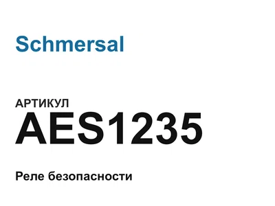 AES1235 Schmersal
