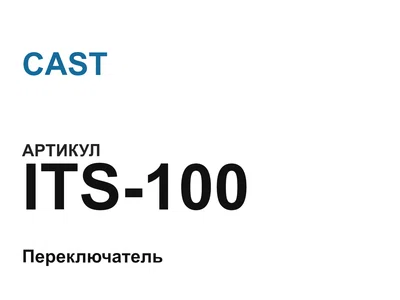 ITS100 CAST