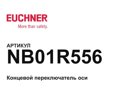 NB01R556 Euchner
