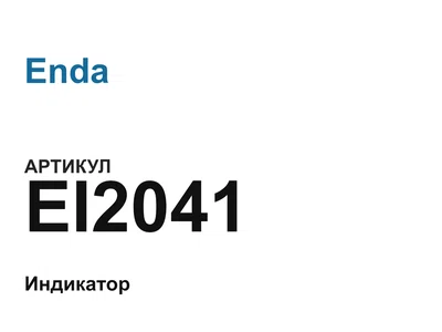 EI2041 Enda