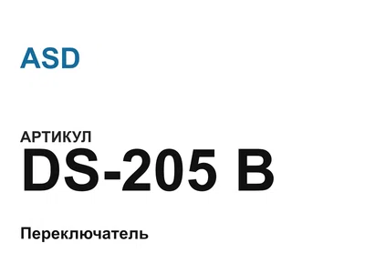 DS205B ASD