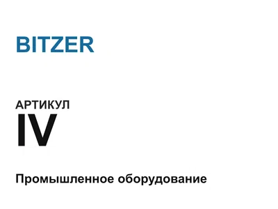 IV BITZER