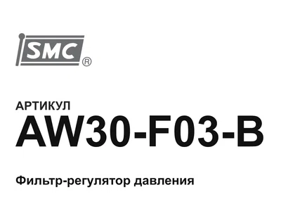 AW30F03B SMC