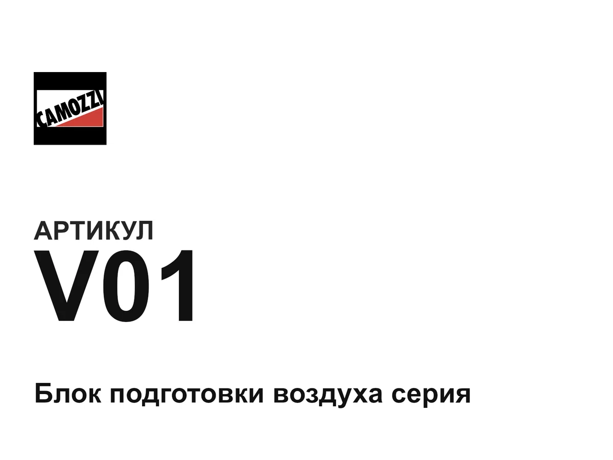 V01 Camozzi