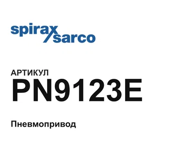 PN9123E Spirax Sarco