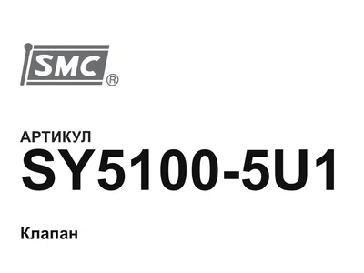 SY51005U1 SMC