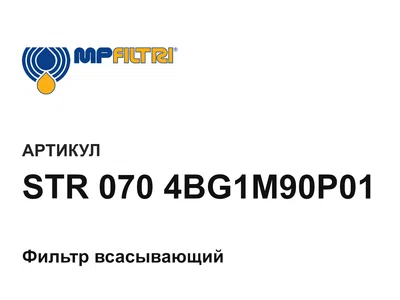 STR0704BG1M90P01 MP Filtri