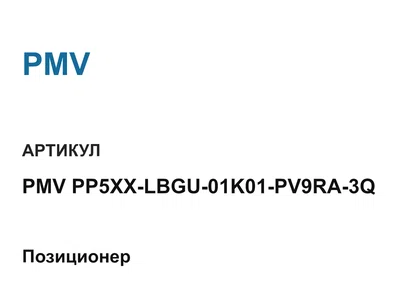 PMVPP5XXLBGU01K01PV9RA3Q PMV