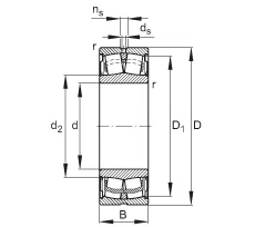 WS22224-E1-2RSR FAG