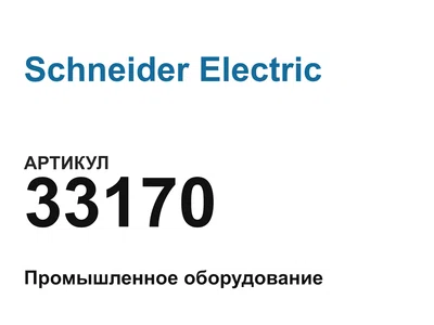 33170 Schneider Electric
