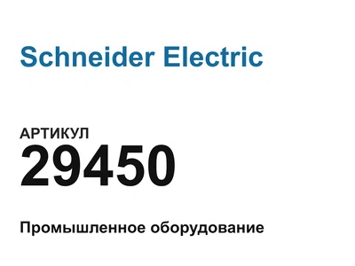 29450 Schneider Electric