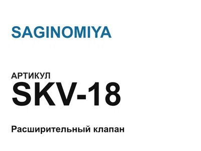 SKV18 SAGINOMIYA