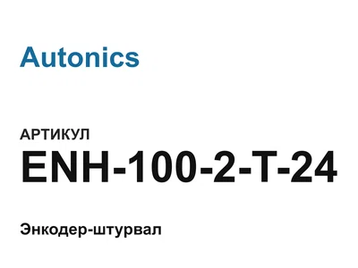 ENH1002T24 Autonics