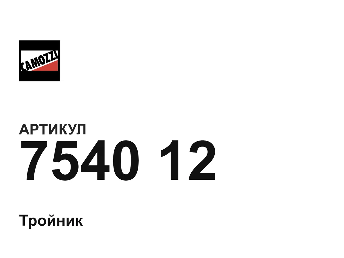 754012 Camozzi
