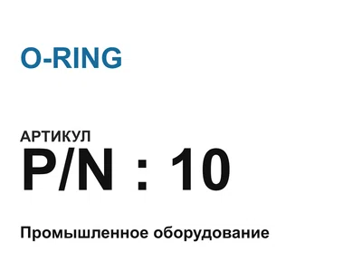 PN10 O-RING