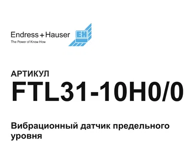 FTL3110H00 Endress+Hauser