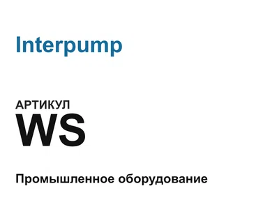 WS Interpump