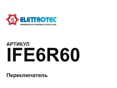 IFE6R60 Elettrotec