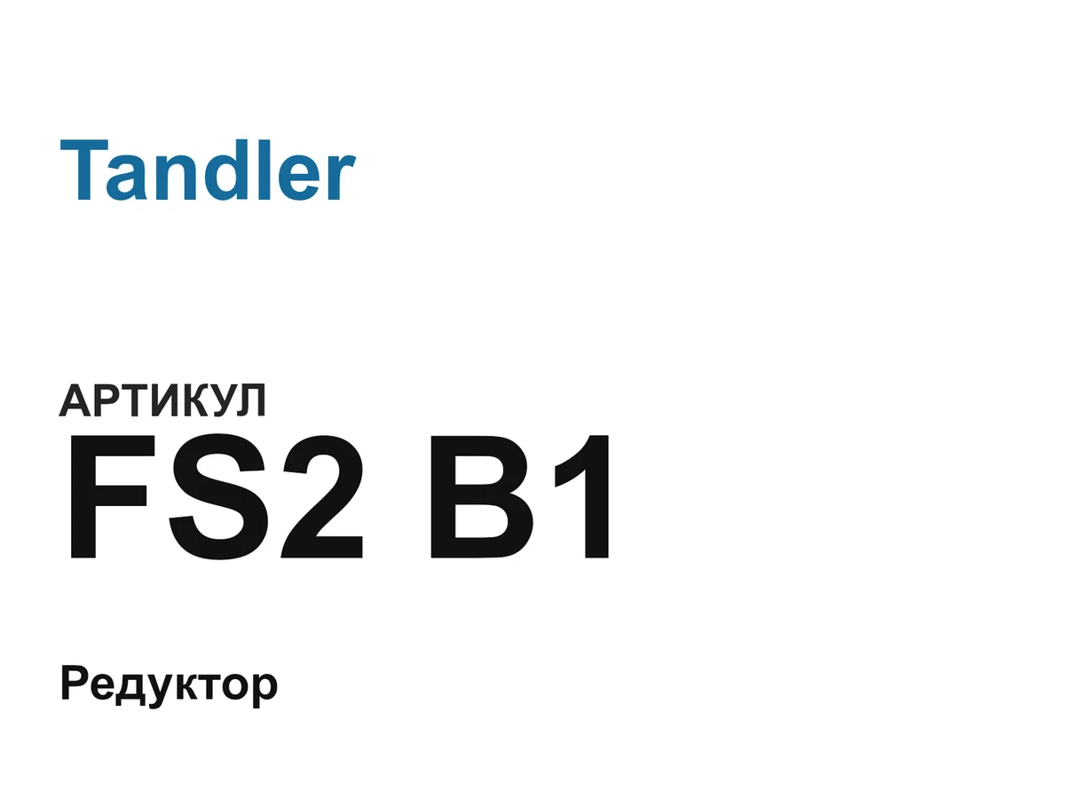 FS2B1 Tandler