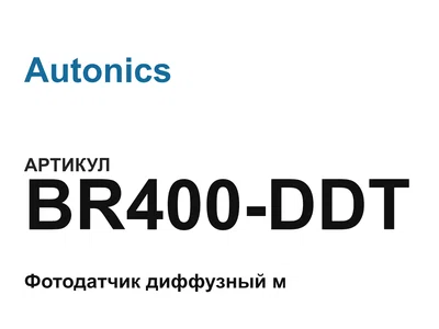 BR400DDT Autonics