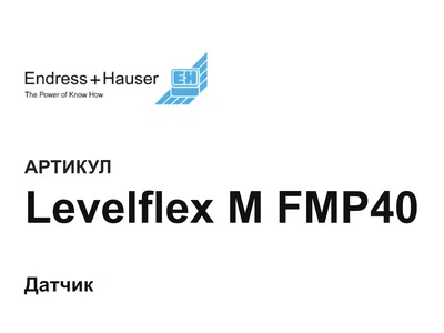 LevelflexMFMP40 Endress+Hauser