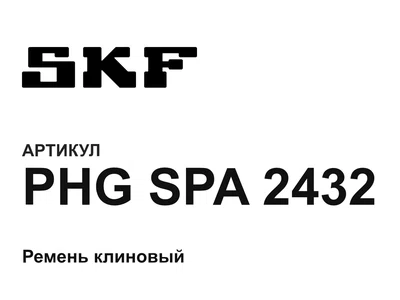 PHGSPA2432 SKF