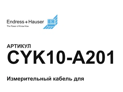 CYK10A201 Endress+Hauser