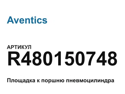 R480150748 Aventics