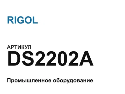 DS2202A RIGOL