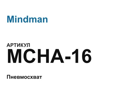 MCHA16 Mindman