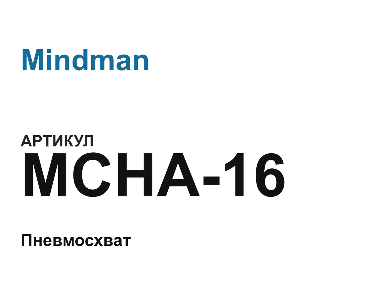 MCHA16 Mindman