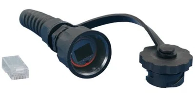 PLUG-IE-8P8C-P-C5-SH Hyperline Разъемы