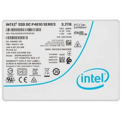 SSDPE2KE032T807 Intel SSD-накопитель