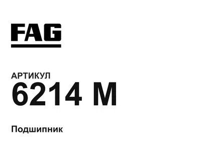 6214M FAG