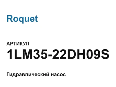 1LM3522DH09S Roquet