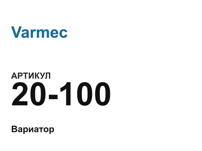 20100 Varmec