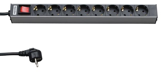 SHT19-8SH-S-2.5EU Hyperline Блоки розеток
