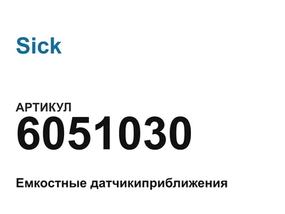 6051030 Sick