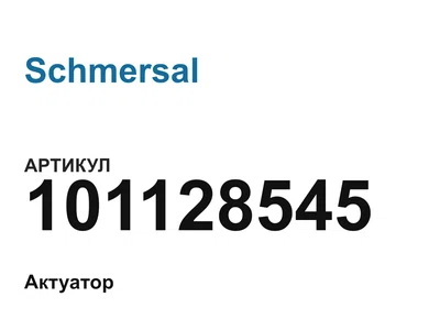 101128545 Schmersal