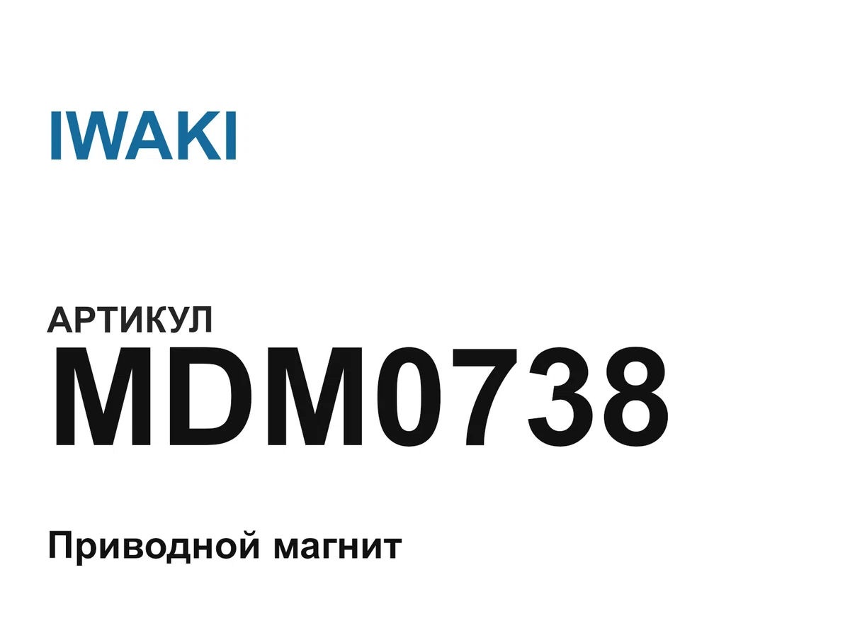 MDM0738 IWAKI