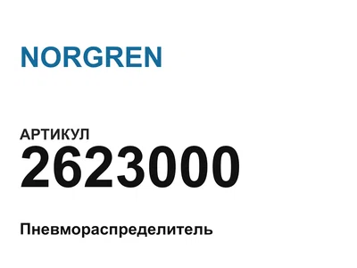 2623000 NORGREN