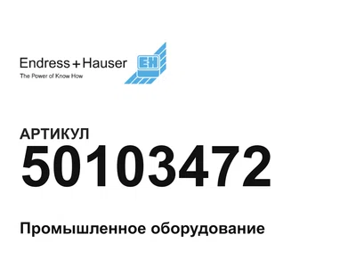 50103472 Endress+Hauser