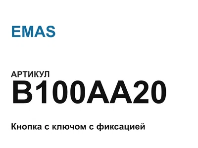 B100AA20 EMAS