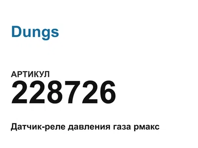 228726 Dungs