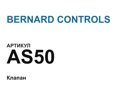 AS50 BERNARD CONTROLS