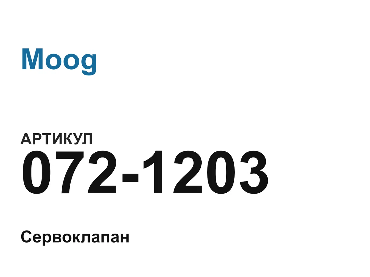 0721203 Moog