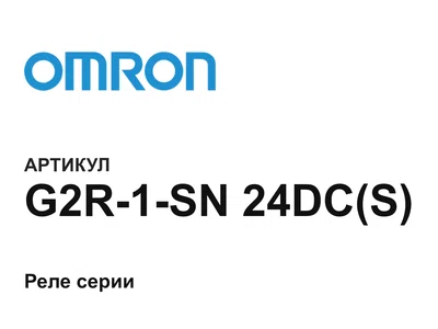 G2R1SN24DCS Omron