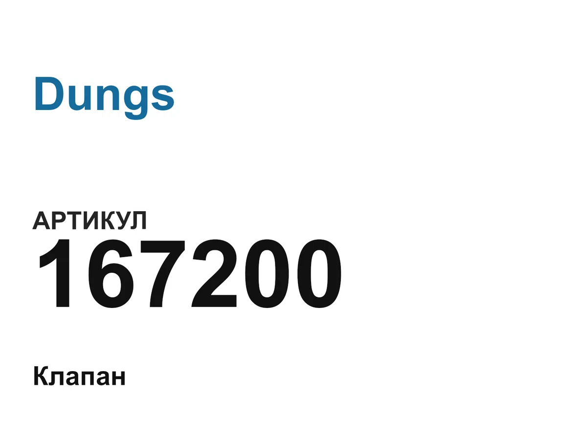 167200 Dungs